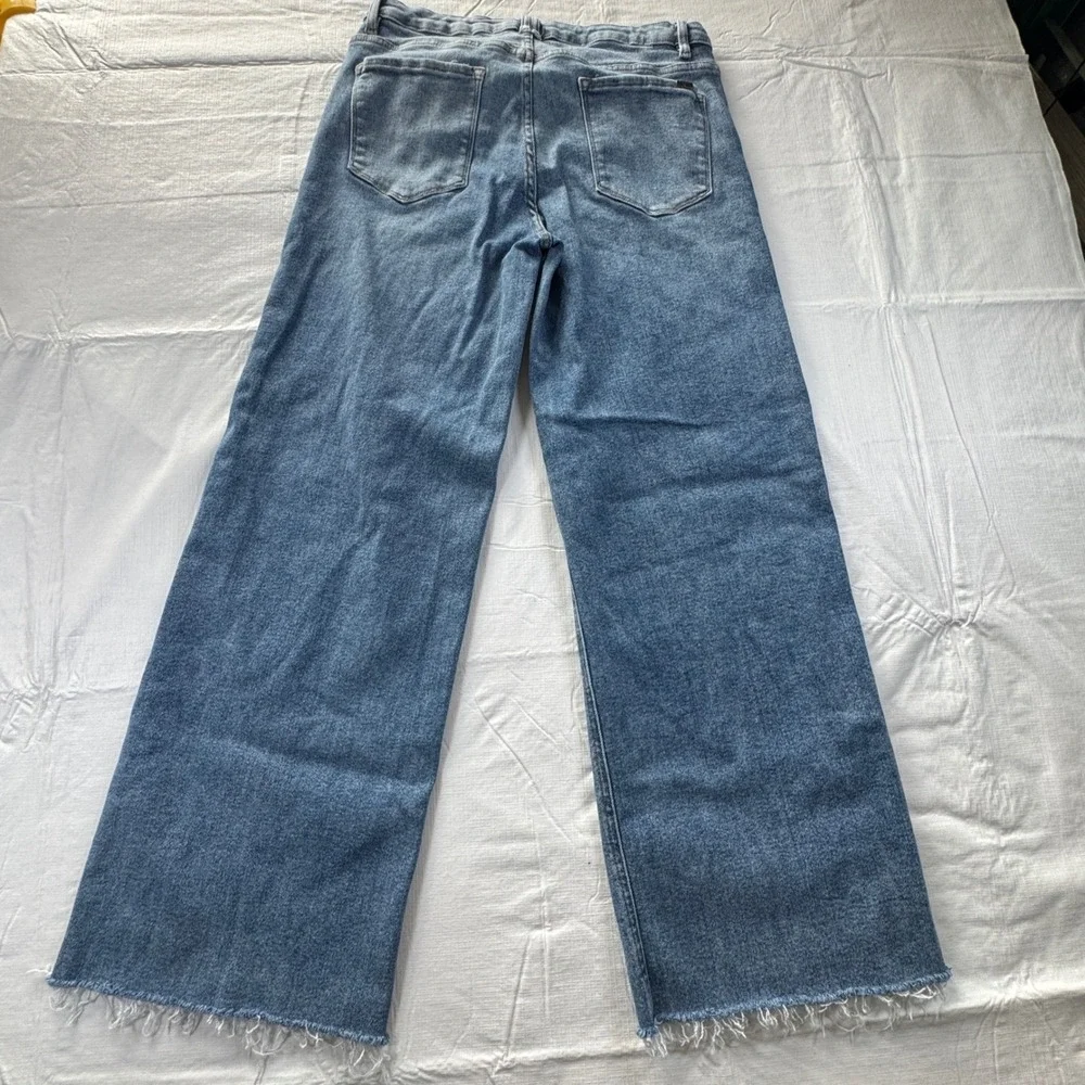 Lucky & Blessed x RR Rolling Ranch Western Trouser Fit Raw Hem Jeans 14 JE425-SW